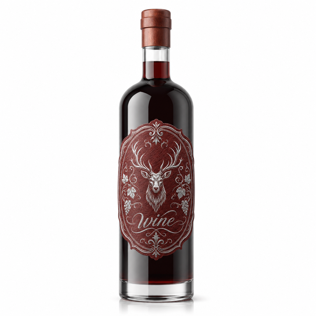 Custom Wine Bottle Label | Waterproof Paper Adhesive Stickers
