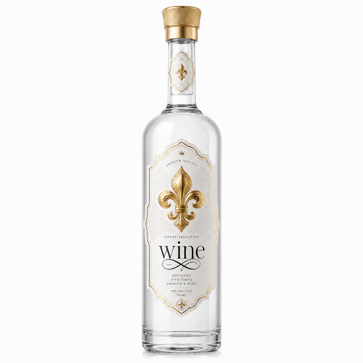Custom Wine Bottle Label | Waterproof Paper Adhesive Stickers