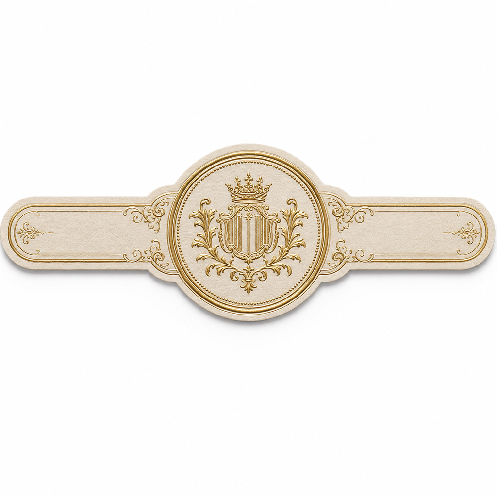 Custom Cigar Bands and Labels | Art Textured Paper Cigar Wrapper Paper