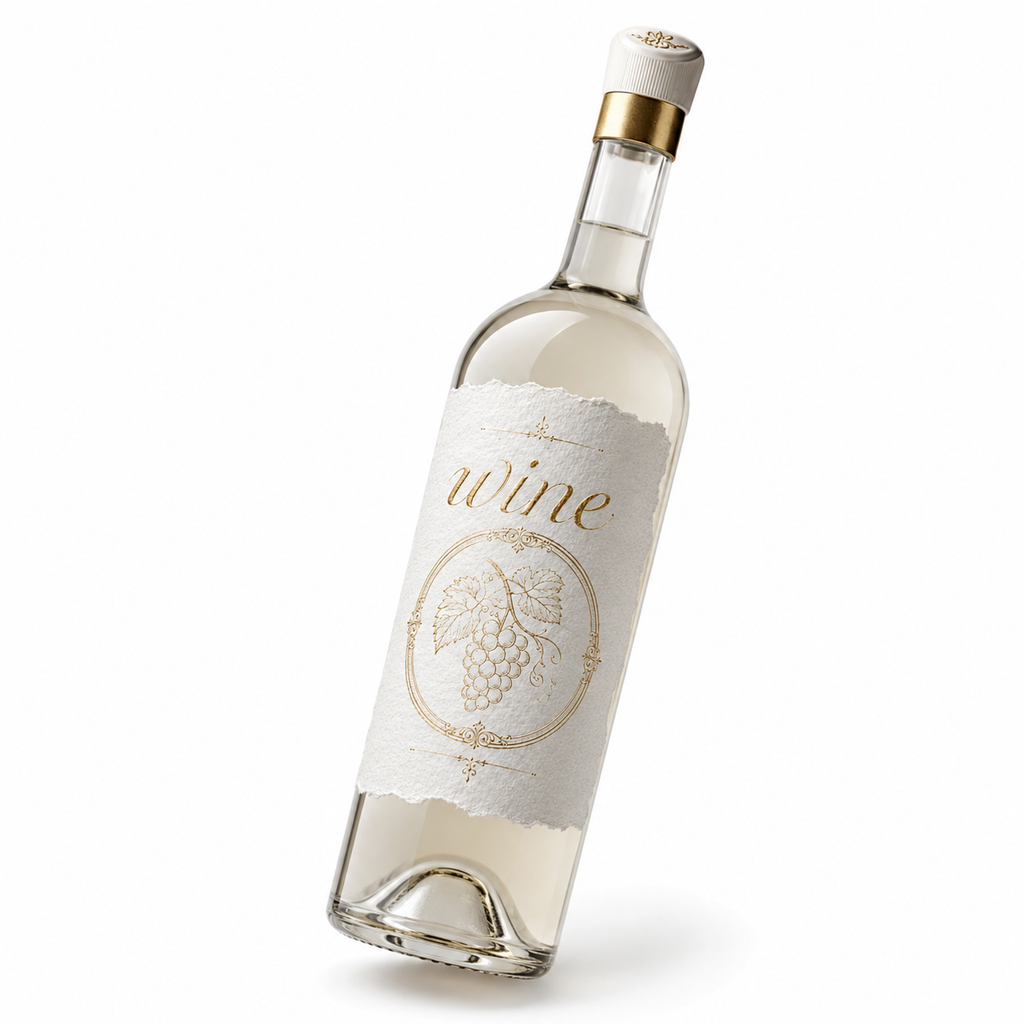 Custom Wine Bottle Label | Waterproof Paper Adhesive Stickers