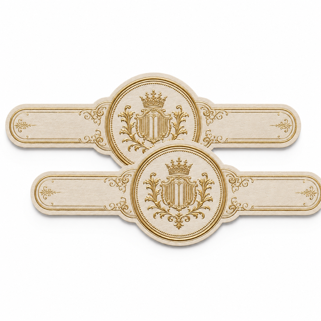 Custom Cigar Bands and Labels | Art Textured Paper Cigar Wrapper Paper