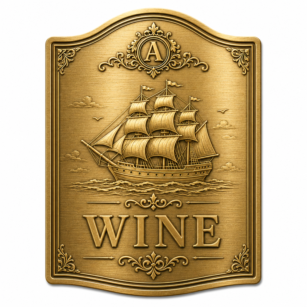 Custom Wine Bottle Label | Waterproof Paper Adhesive Stickers