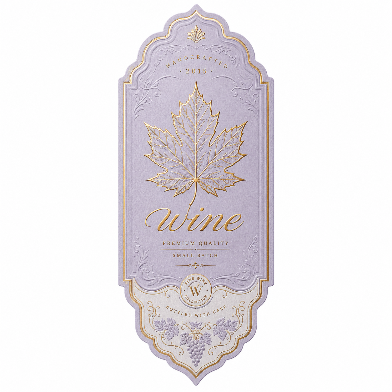 Custom Wine Bottle Label | Waterproof Paper Adhesive Stickers