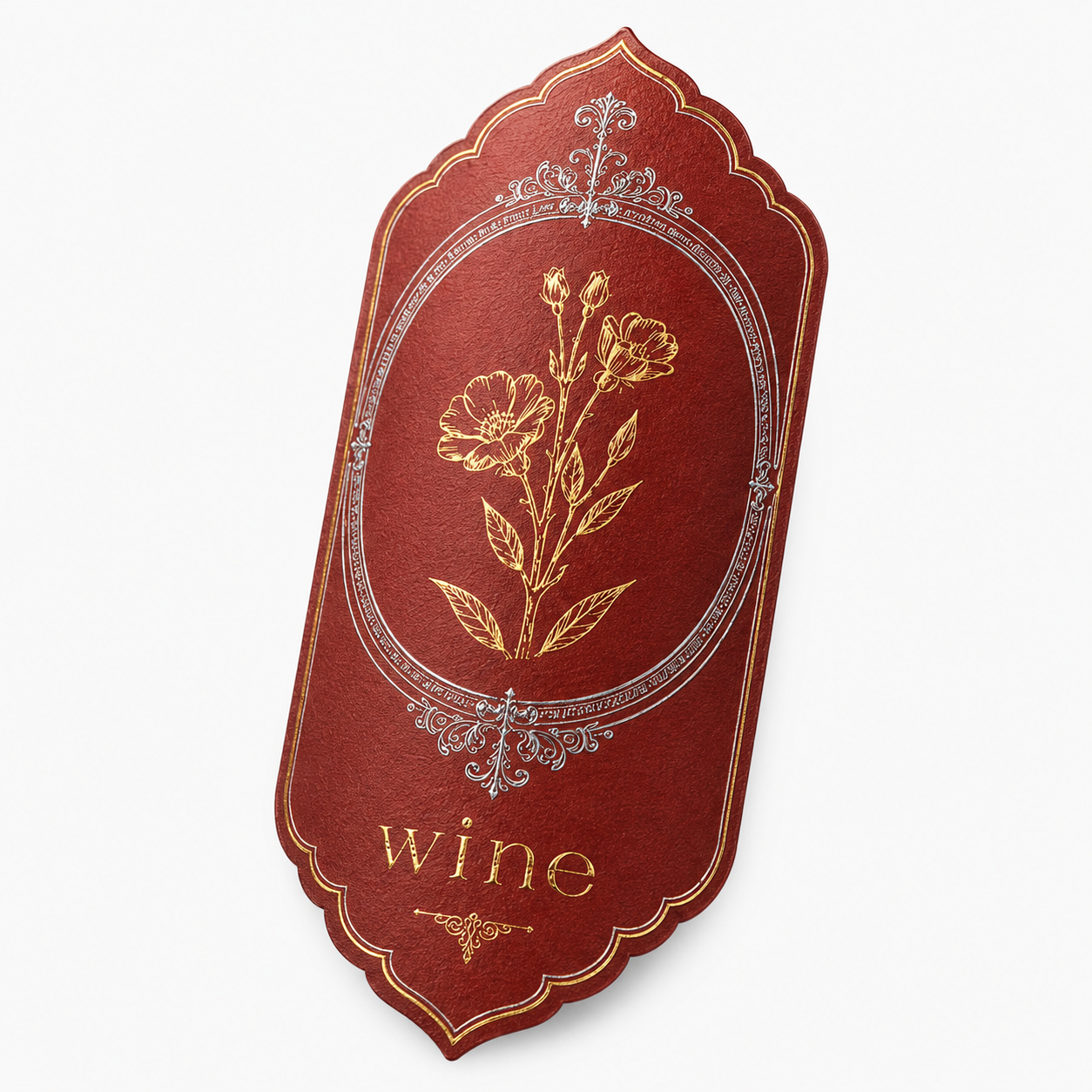 Custom Wine Bottle Label | Waterproof Paper Adhesive Stickers