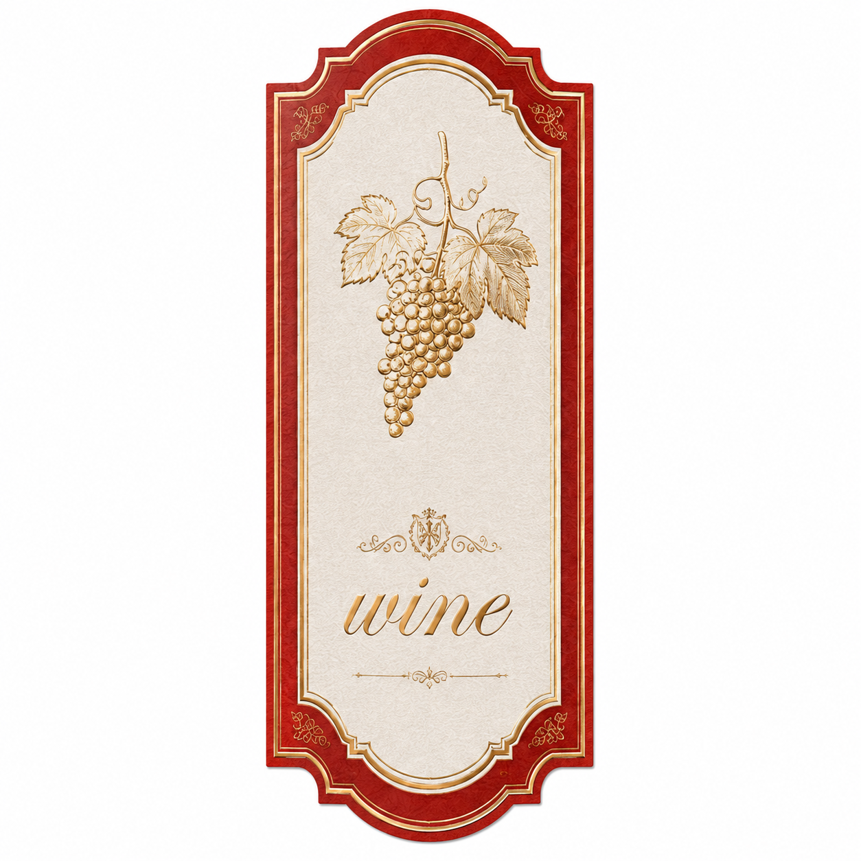 Custom Wine Bottle Label | Waterproof Paper Adhesive Stickers