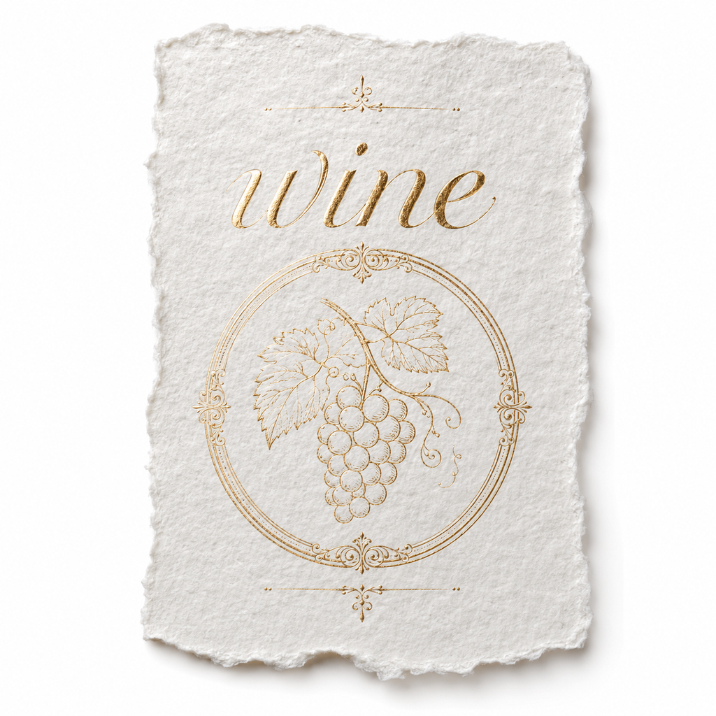 Custom Wine Bottle Label | Waterproof Paper Adhesive Stickers