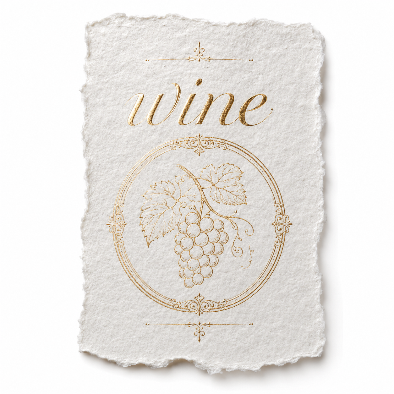 Custom Wine Bottle Label | Waterproof Paper Adhesive Stickers