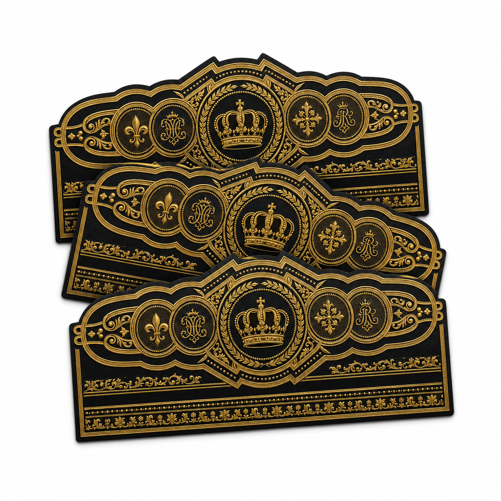Custom Cigar Bands and Labels | Art Textured Paper Cigar Wrapper Paper