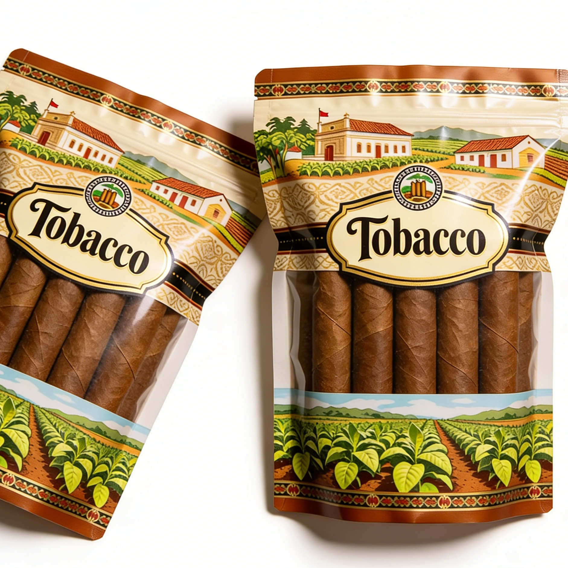 Zip Lock Cigar Bag
