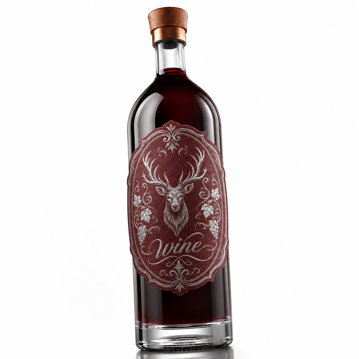 Custom Wine Bottle Label | Waterproof Paper Adhesive Stickers