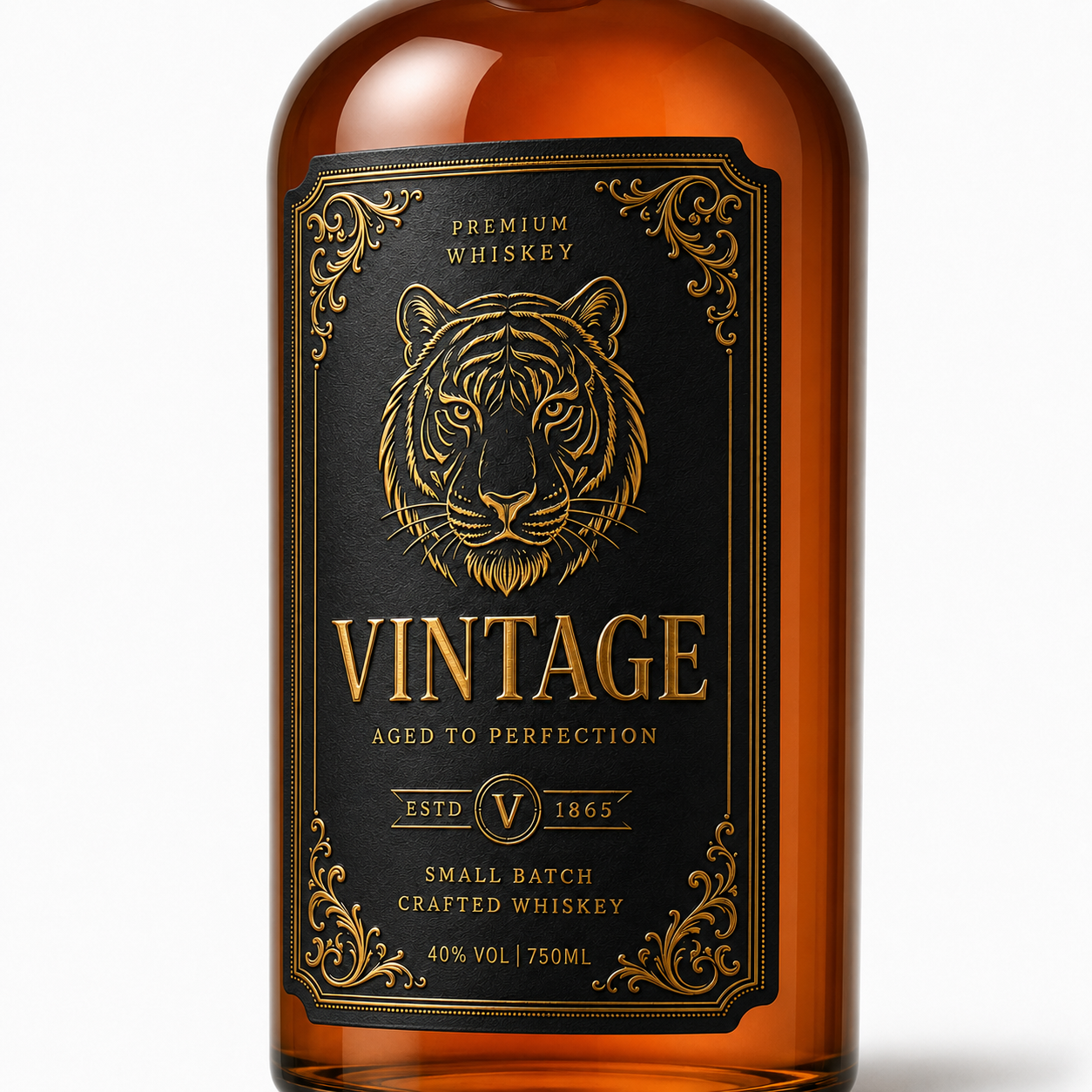 Custom Wine Bottle Label | Waterproof Paper Adhesive Stickers