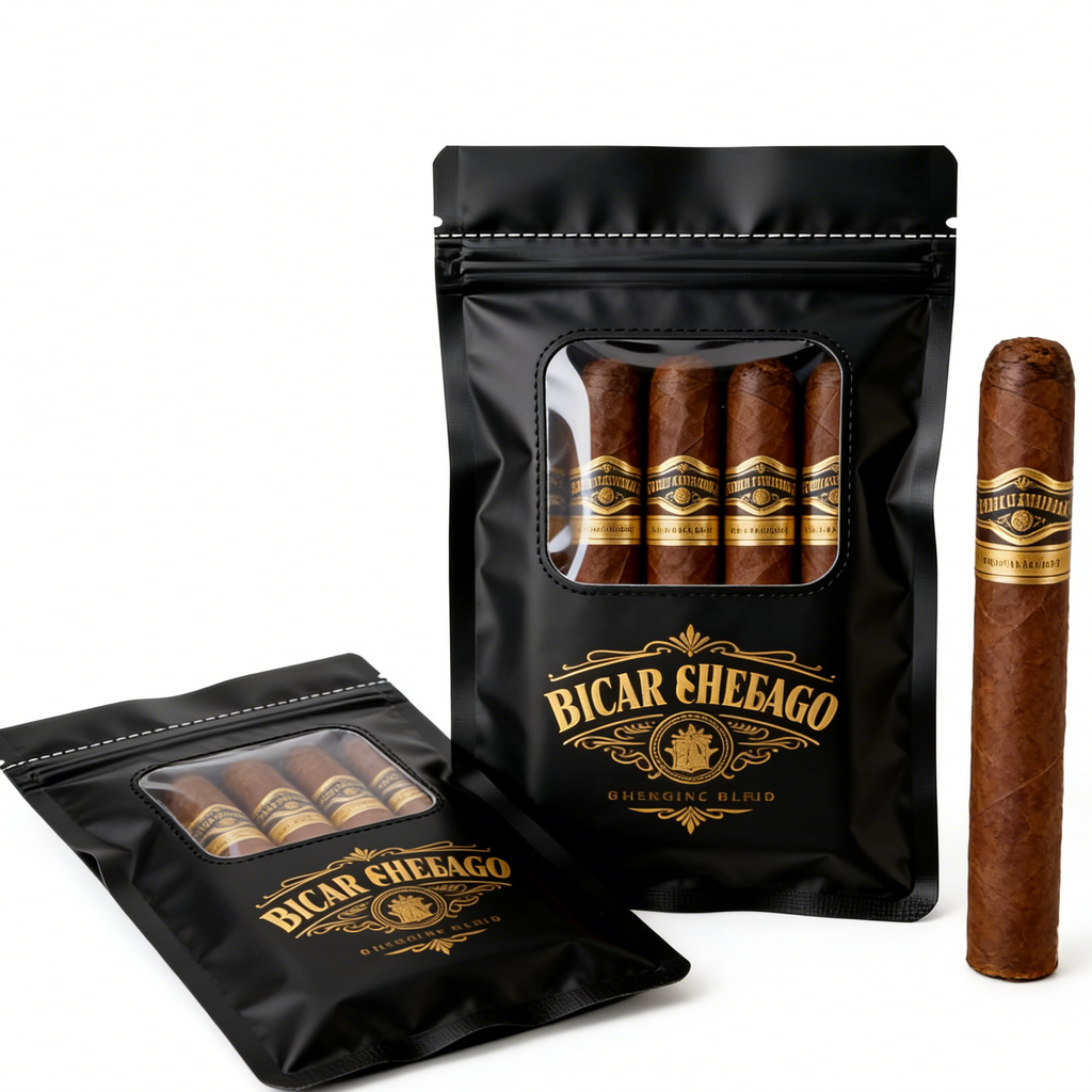 Zip Lock Cigar Bag