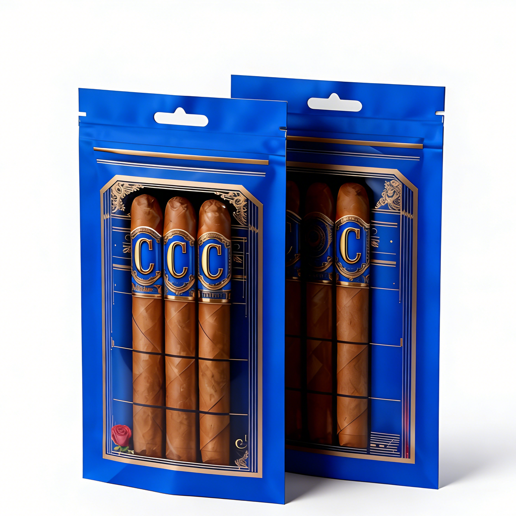 Zip Lock Cigar Bag