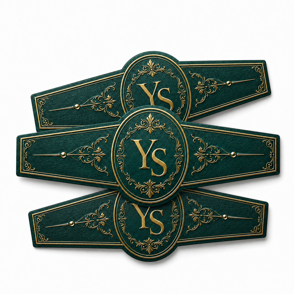 Custom Cigar Bands and Labels | Art Textured Paper Cigar Wrapper Paper