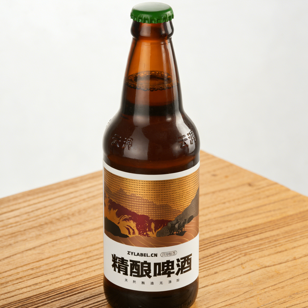 Beer Bottle Label