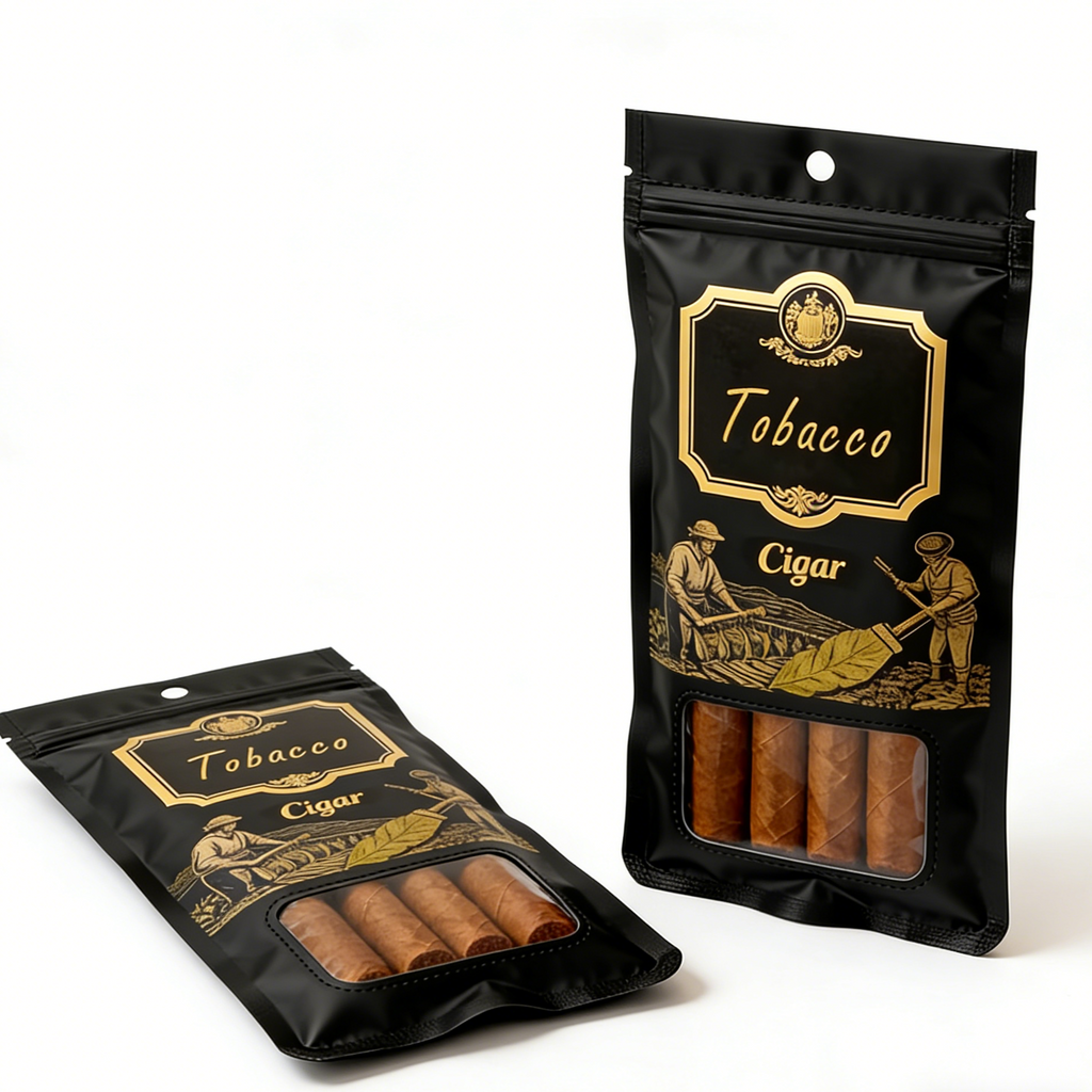 Zip Lock Cigar Bag