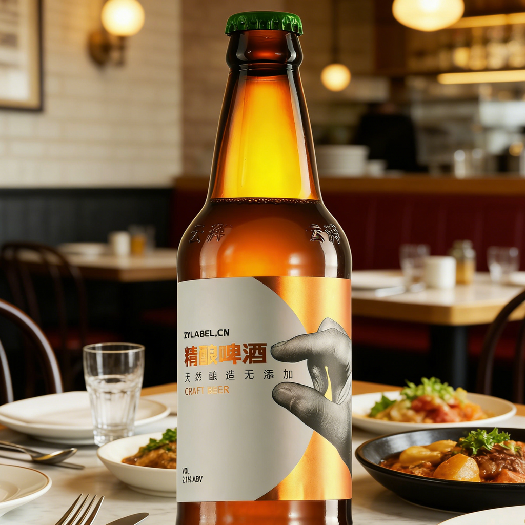 Beer Bottle Label