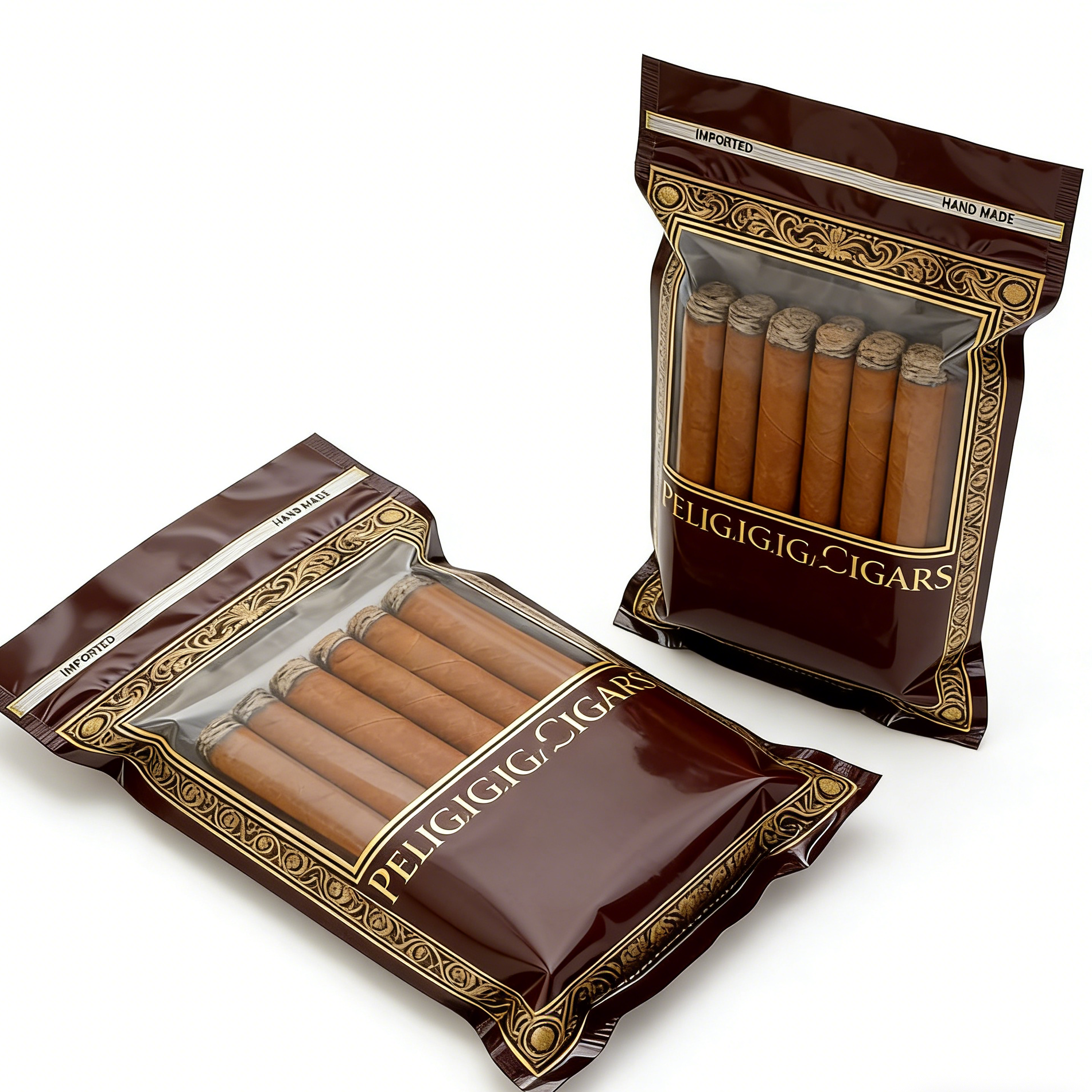 Zip Lock Cigar Bag