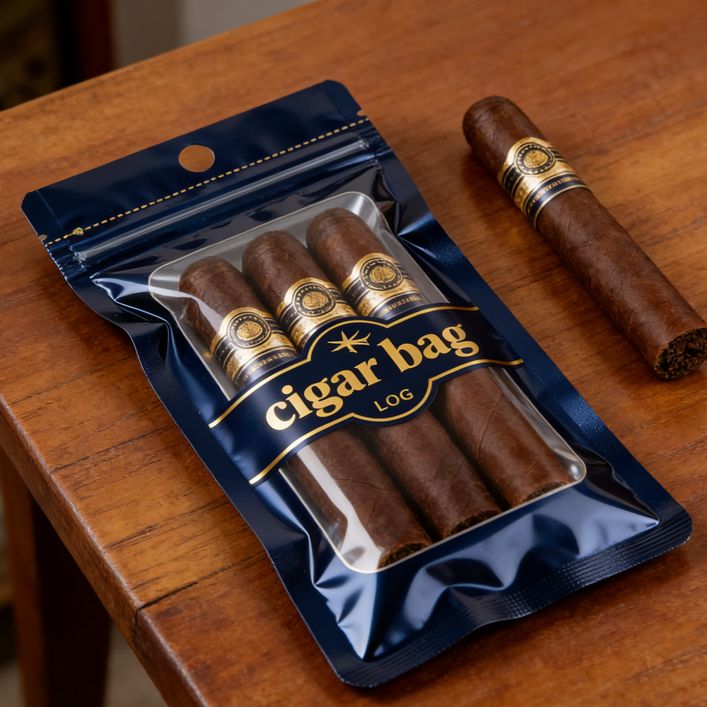 Zip Lock Cigar Bag