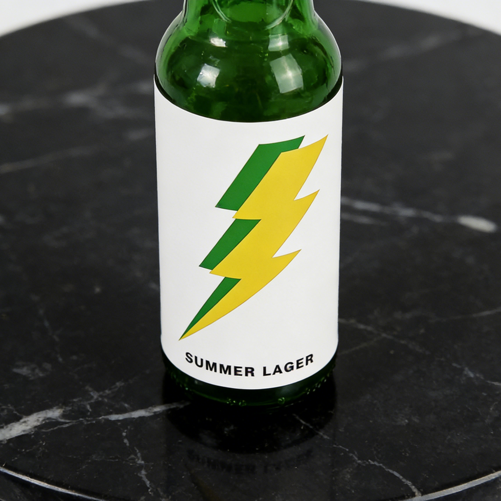 Beer Bottle Label