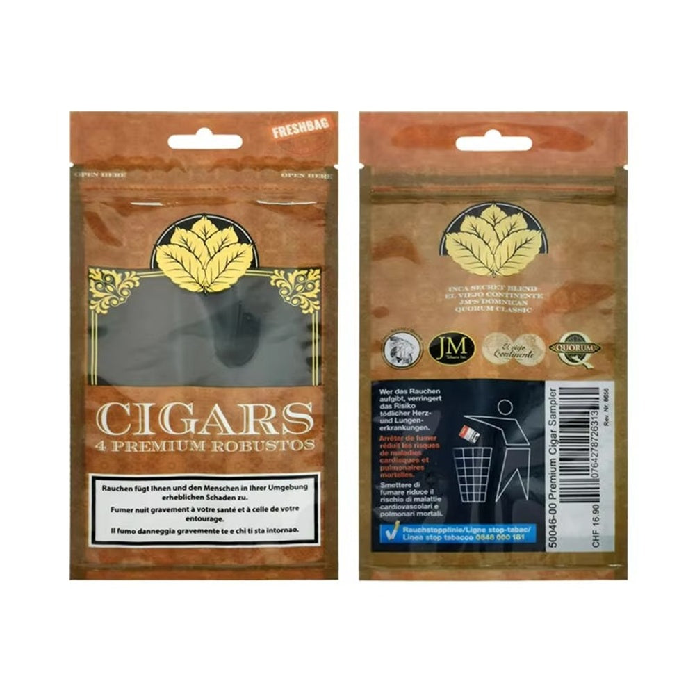 Zip Lock Cigar Bag