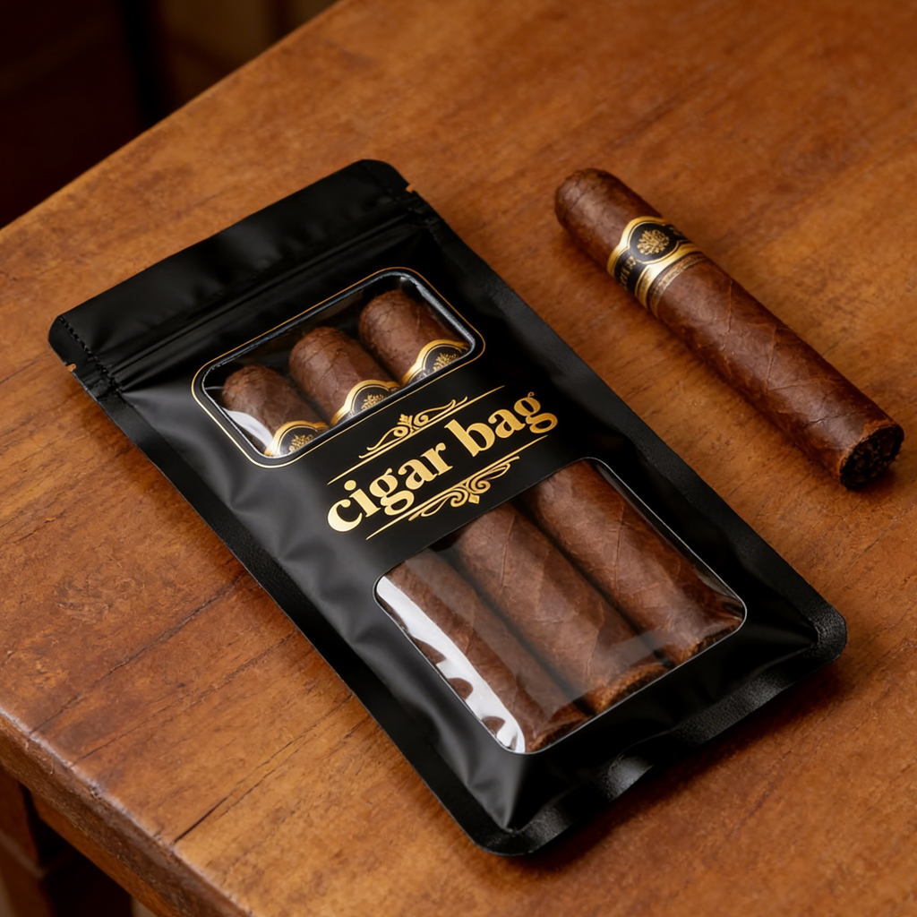 Zip Lock Cigar Bag