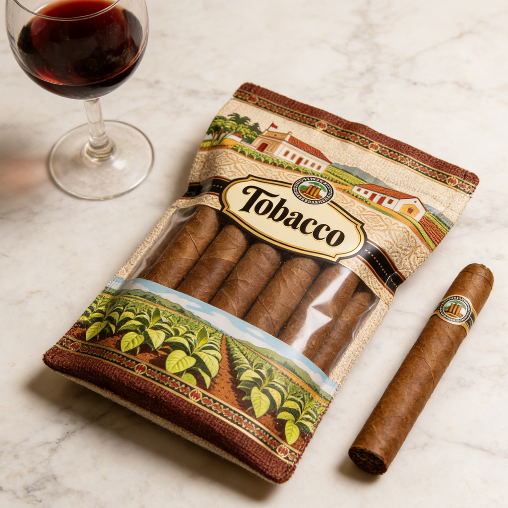 Zip Lock Cigar Bag