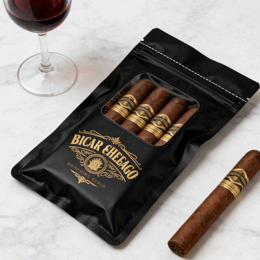 Zip Lock Cigar Bag