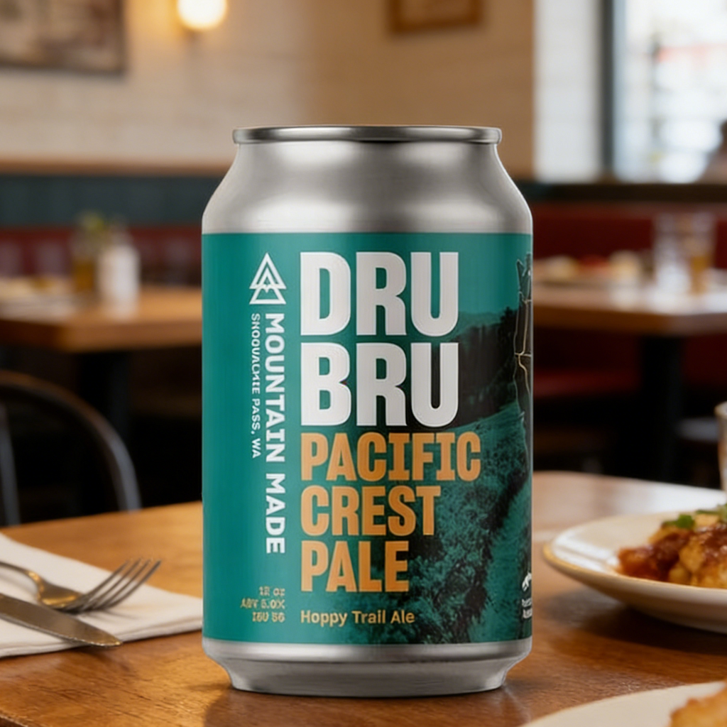 Beer Can Label