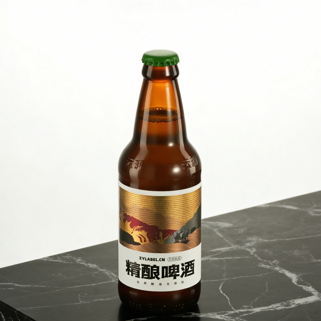 Beer Bottle Label