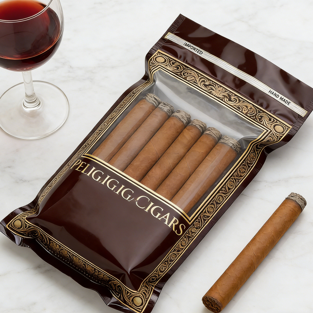 Zip Lock Cigar Bag