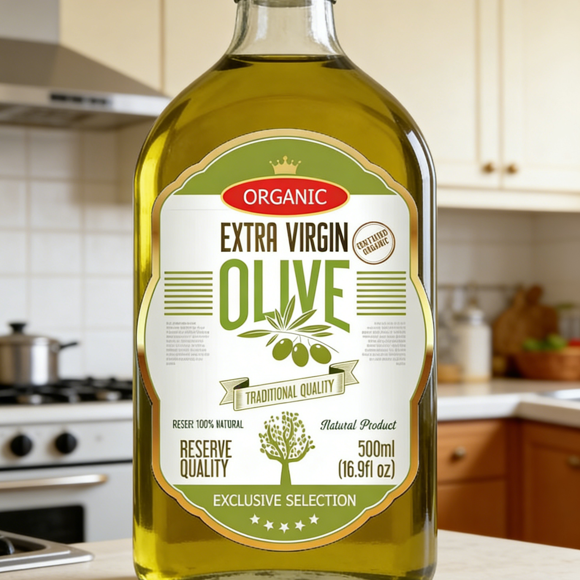 Olive Oil Label