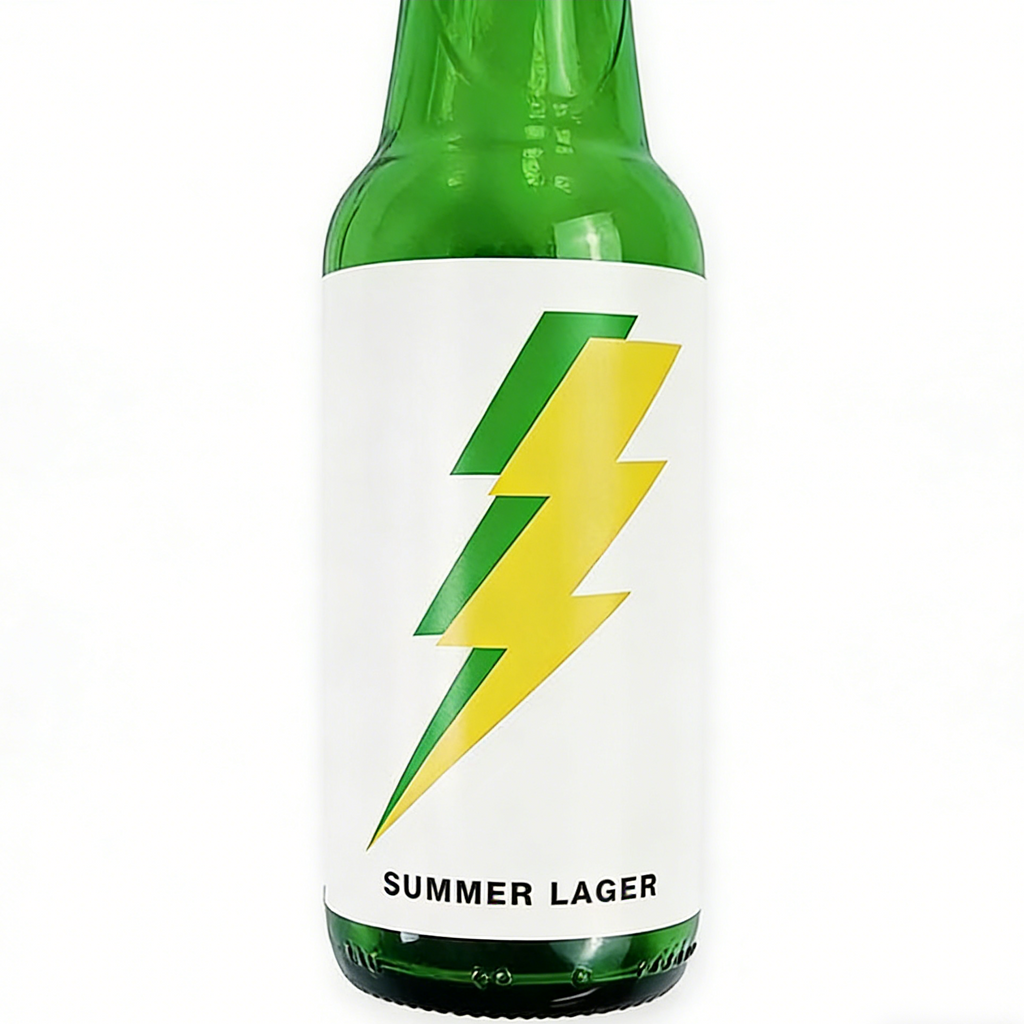 Beer Bottle Label