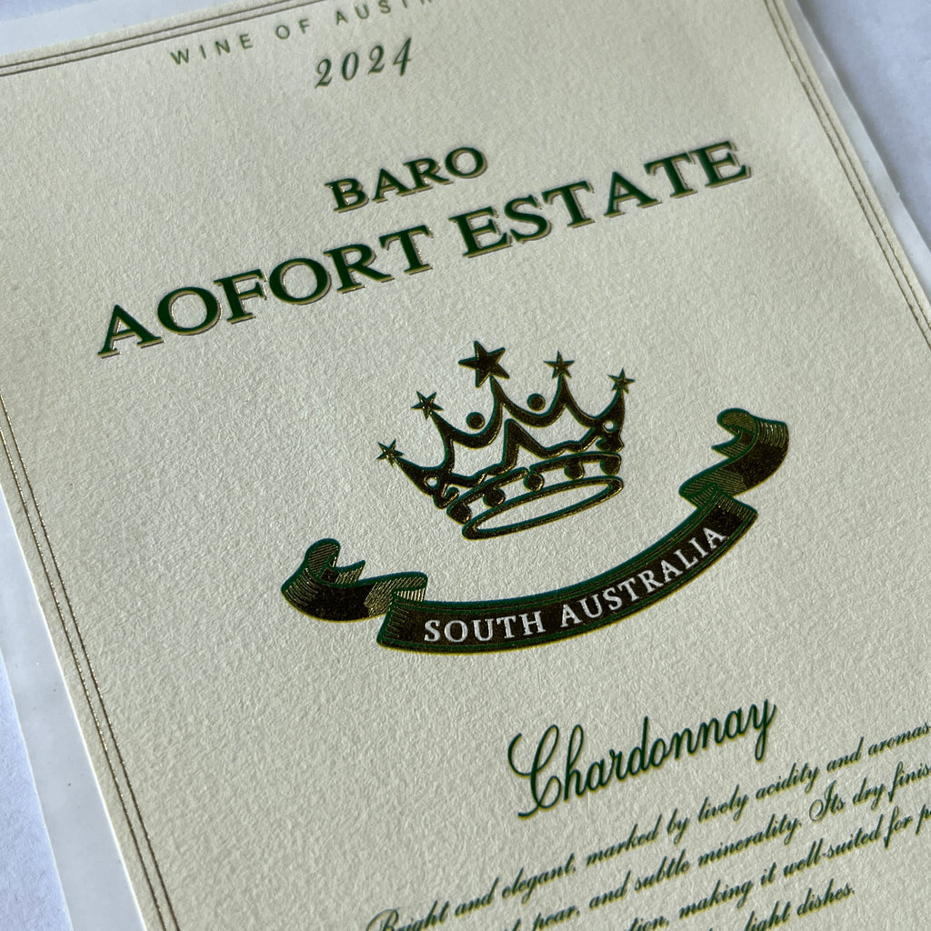 Custom Wine Bottle Label | Waterproof Paper Adhesive Stickers