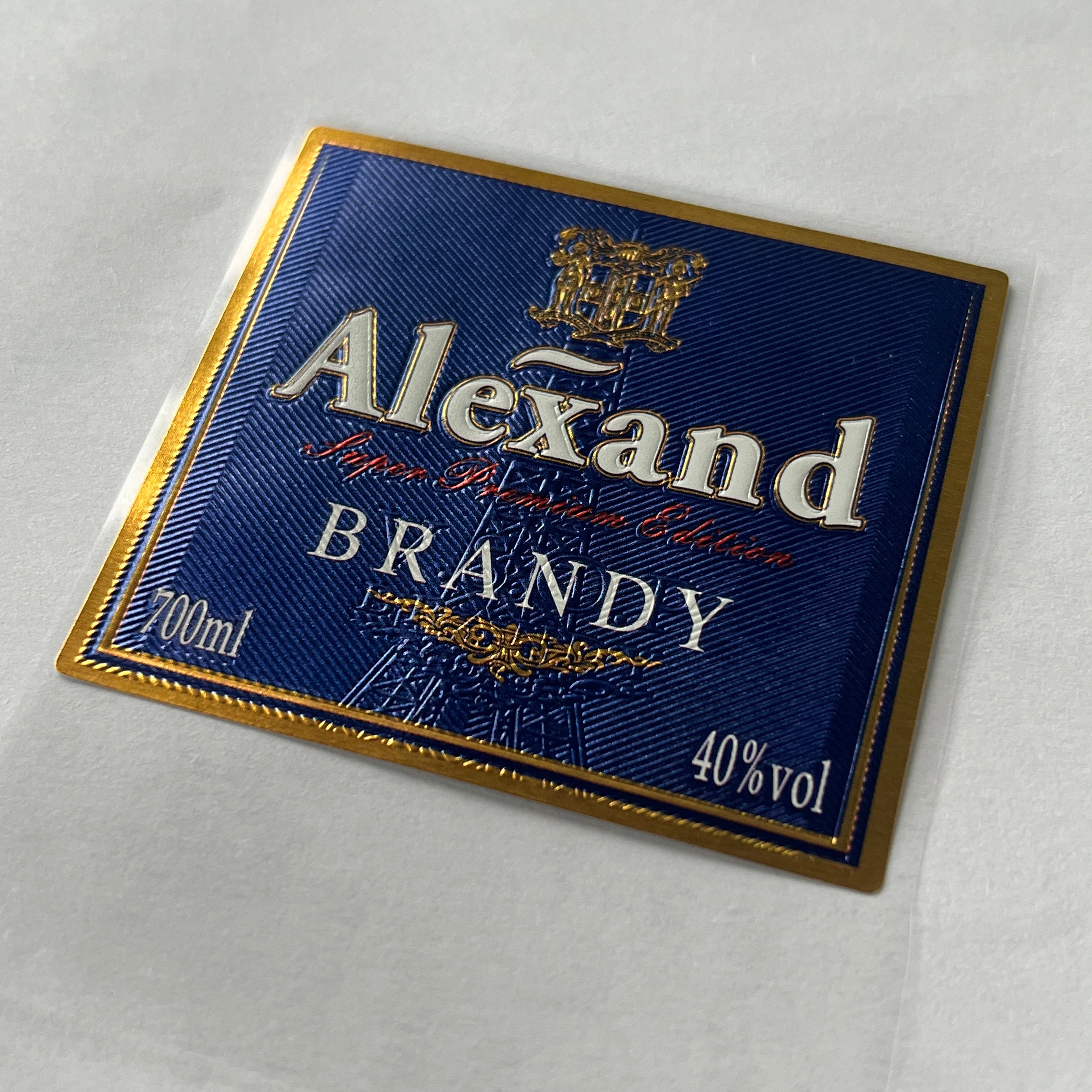 Custom Wine Bottle Label | Waterproof Paper Adhesive Stickers