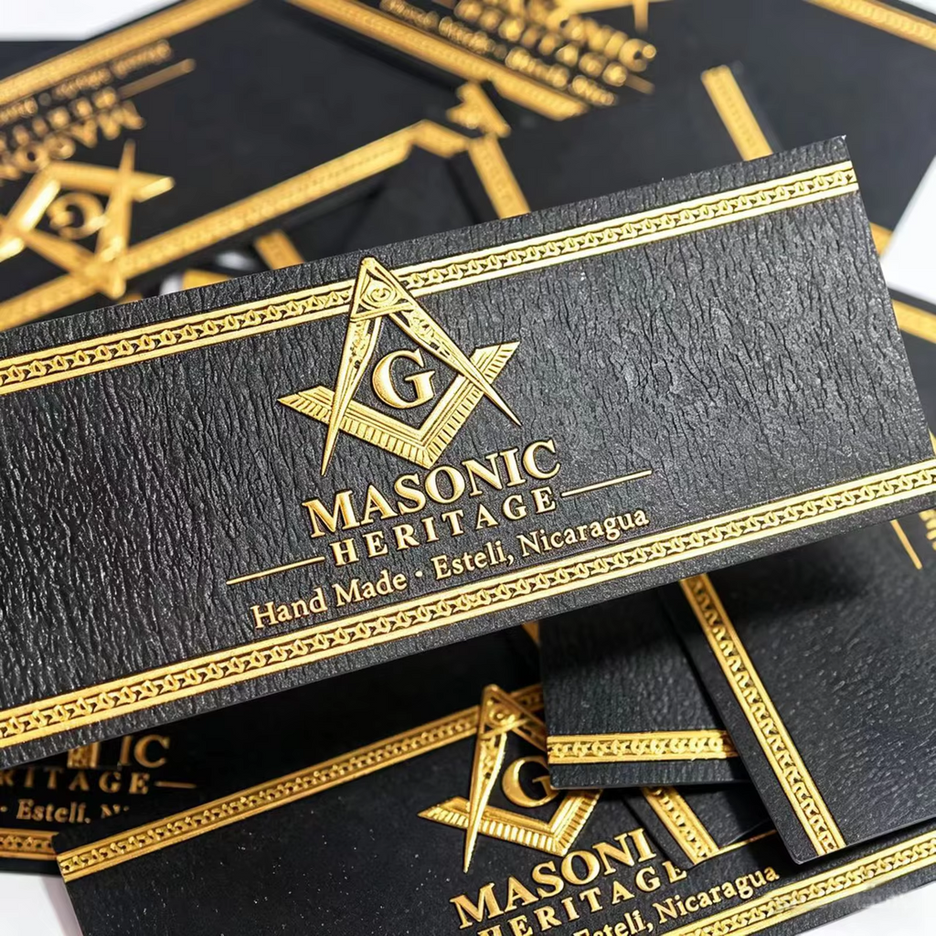 Custom Cigar Bands and Labels | Art Textured Paper Cigar Wrapper Paper