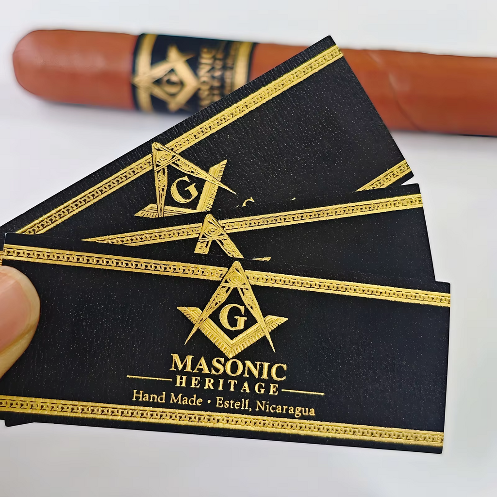 Custom Cigar Bands and Labels | Art Textured Paper Cigar Wrapper Paper