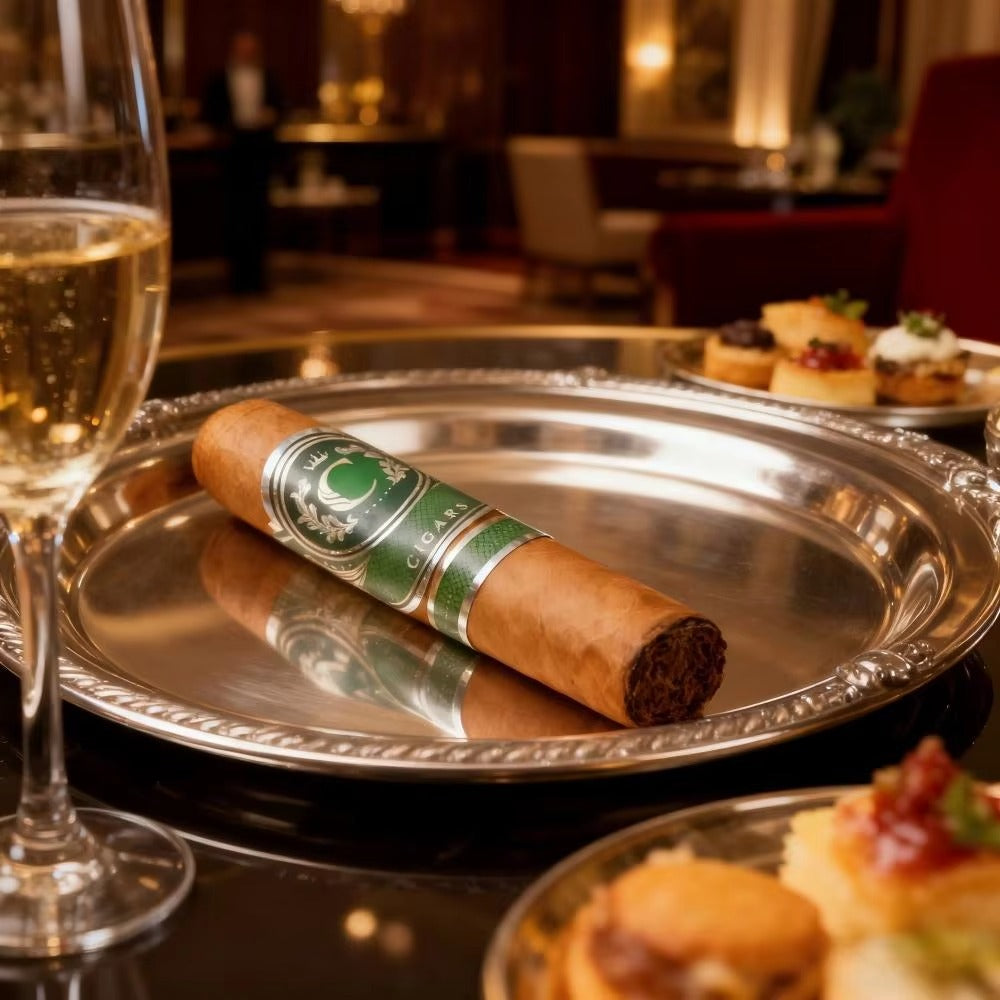 Custom 17 Cigar Bands and Labels ｜Foil Stamped Labels｜Embossed Labels