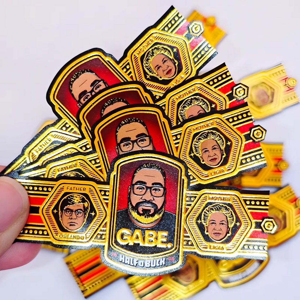 Custom Cigar Bands and Labels | Art Textured Paper Cigar Wrapper Paper