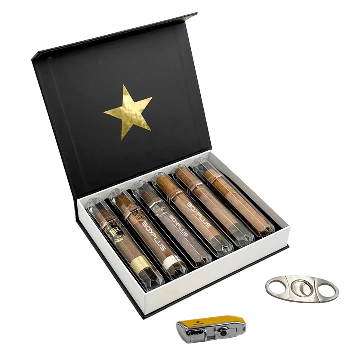 Cigar Rigid Paper Box 21 | Custom Luxury Cigar Box Packaging | Premium Rigid Cigar Boxes