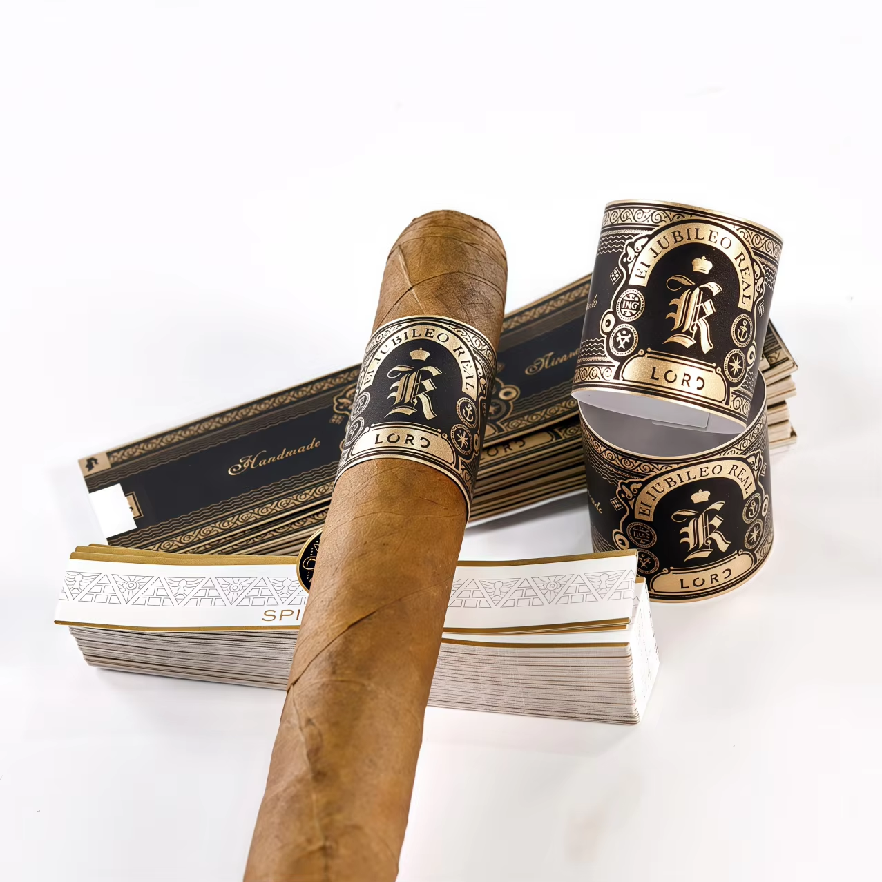 Custom 21 Cigar Bands and Labels | Luxury Cigar Bands | Foil Stamping Embossed Labels