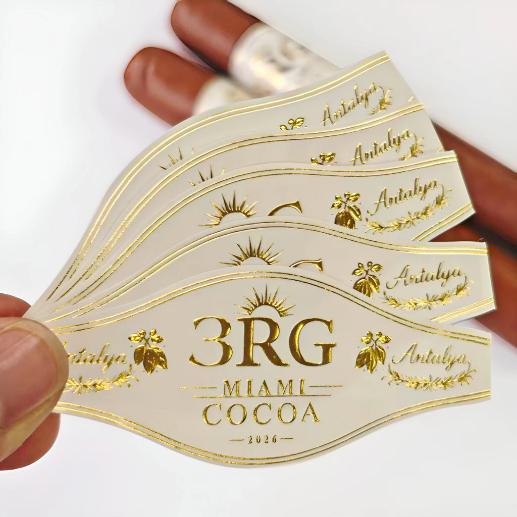 Custom Cigar Bands and Labels | Foil Stamping Embossed Labels | Custom Logo Labels