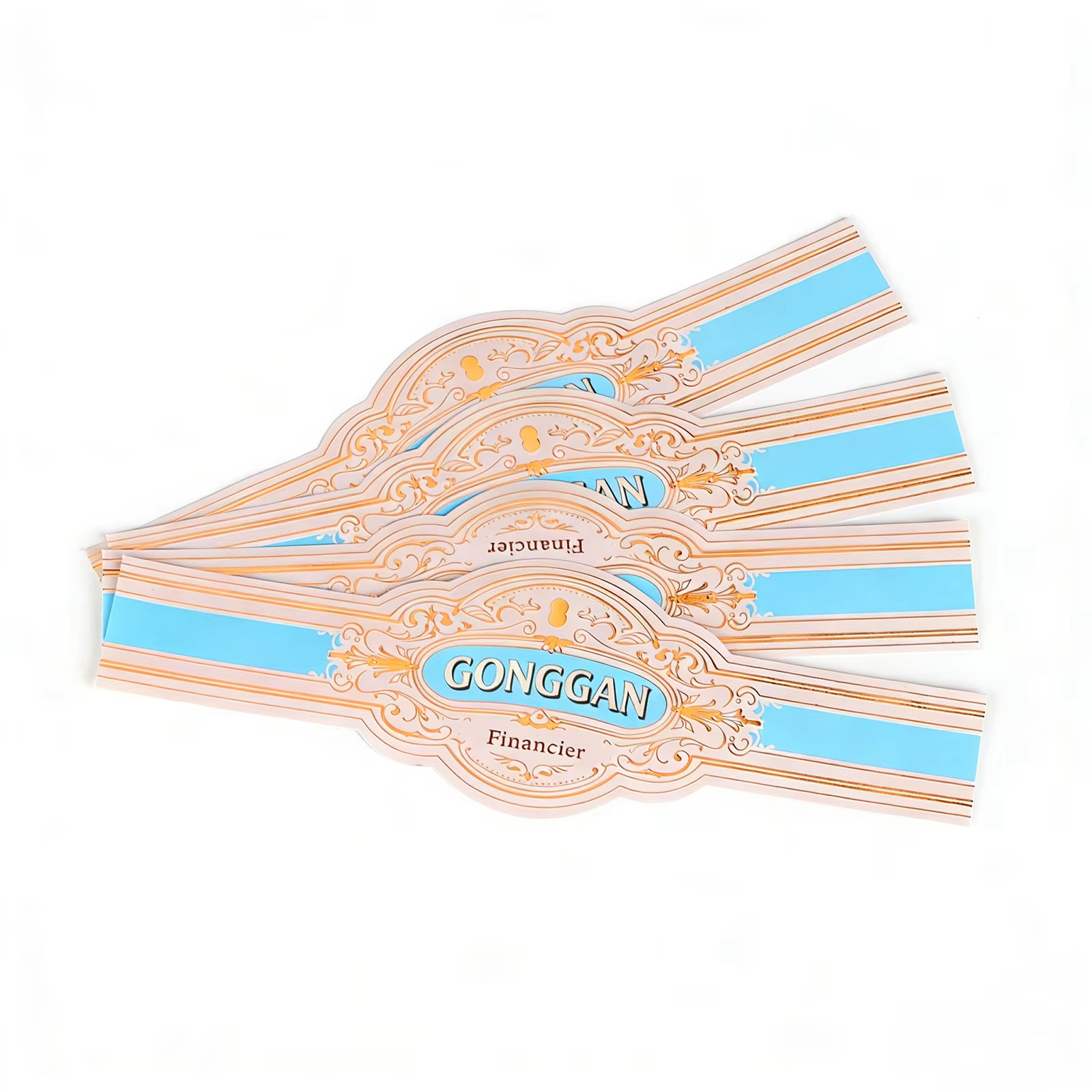 Custom 28 Cigar Bands and Labels | Art Textured Paper Cigar Wrapper Paper