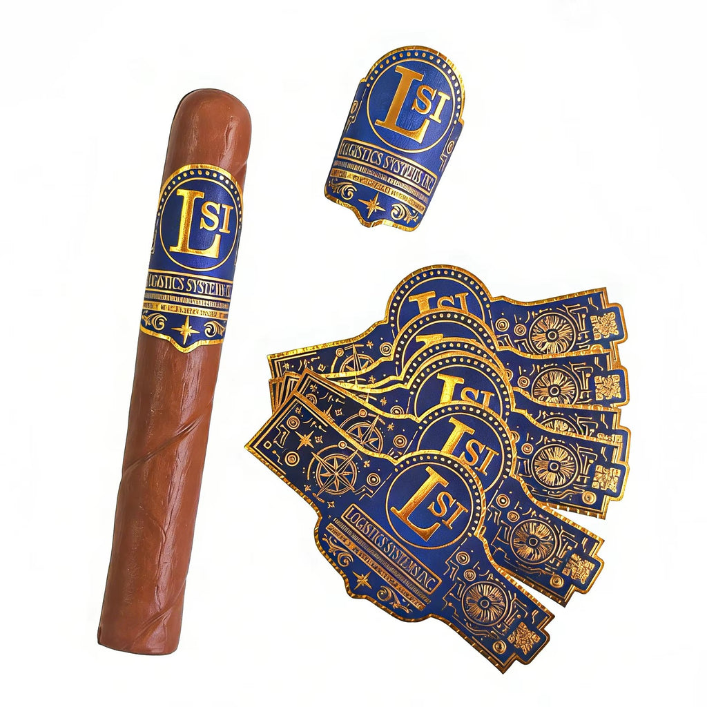 Custom Cigar Bands and Labels | Foil Stamping Embossed Labels