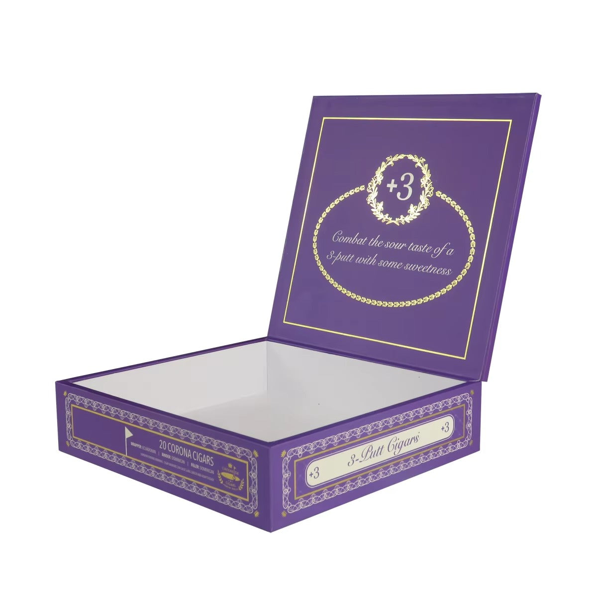 Cigar Rigid Paper Box 19 | Custom Luxury Cigar Box Packaging | Premium Rigid Cigar Boxes