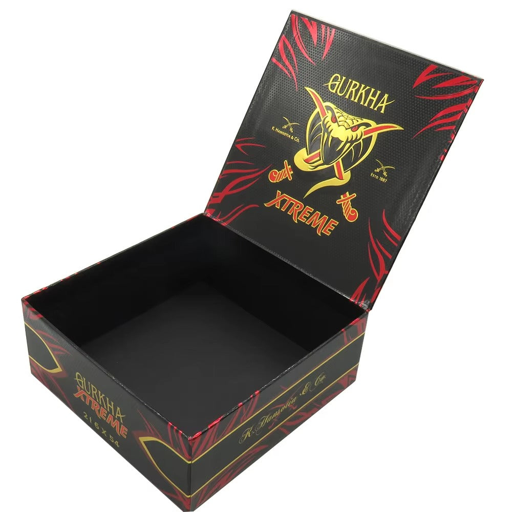 Cigar Rigid Paper Box 18 | Custom Luxury Cigar Box Packaging | Premium Rigid Cigar Boxes
