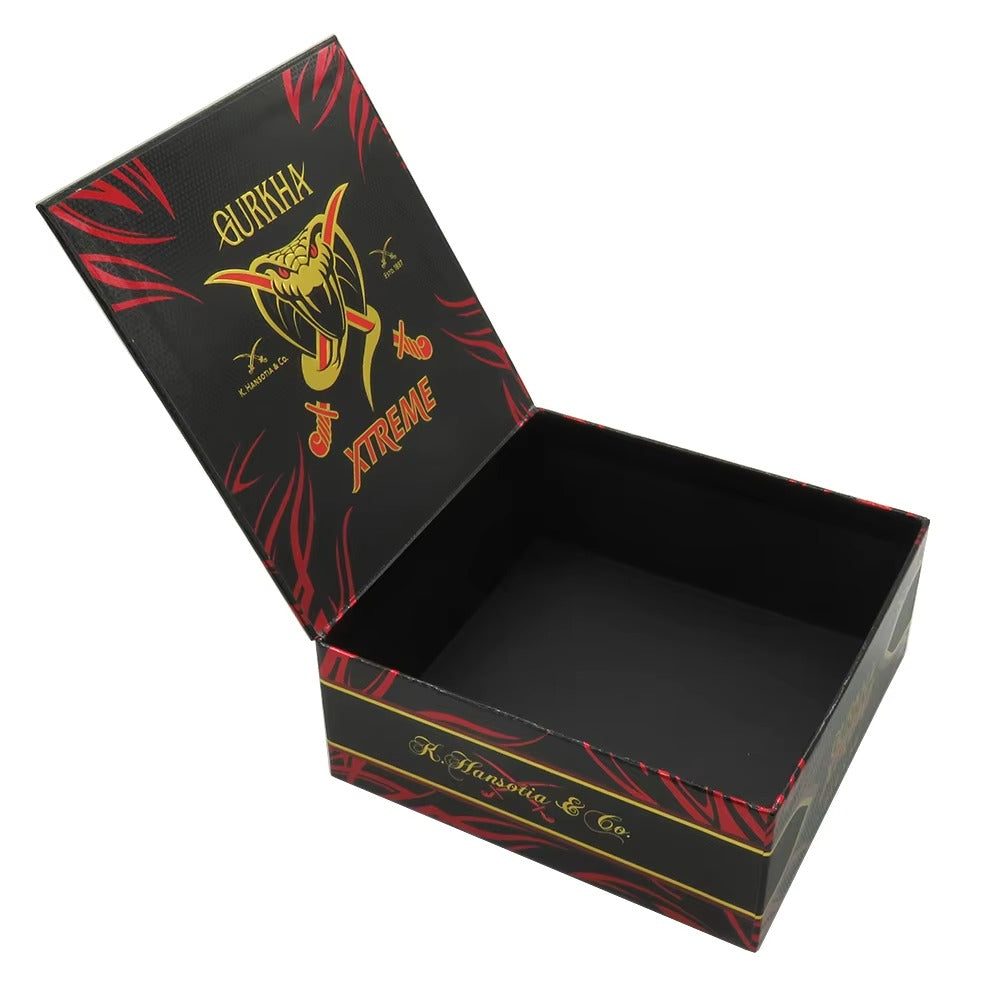 Cigar Rigid Paper Box 18 | Custom Luxury Cigar Box Packaging | Premium Rigid Cigar Boxes