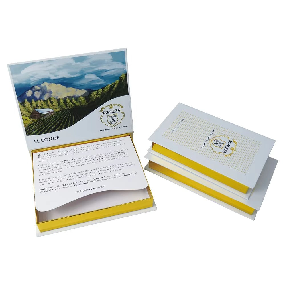 Cigar Rigid Paper Box 17 | Custom Luxury Cigar Box Packaging | Premium Rigid Cigar Boxes