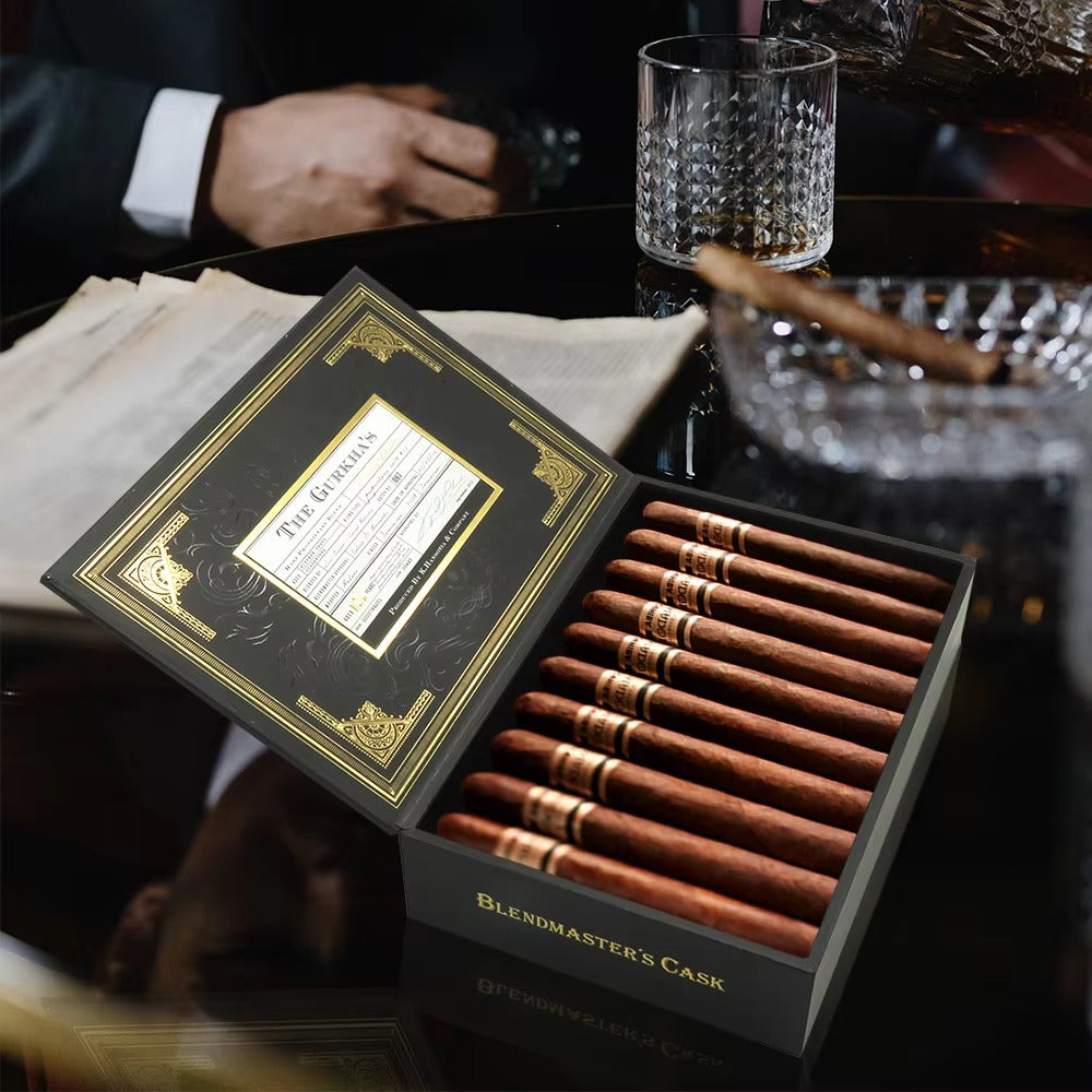 Cigar Rigid Paper Box 20 | Custom Luxury Cigar Box Packaging | Premium Rigid Cigar Boxes